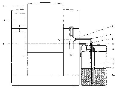 A single figure which represents the drawing illustrating the invention.